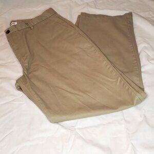 Men's Khaki Relaxed Fit Chinos, Size 34" waist / 32" length